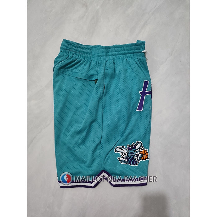Short Charlotte Hornets Retro Just Don Vert